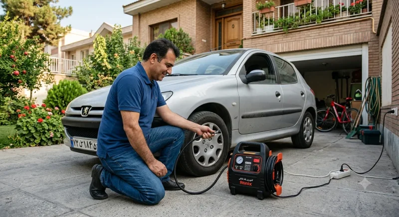 کمپرسور باد خانگی برای استفاده روزمره خودرو و منزل