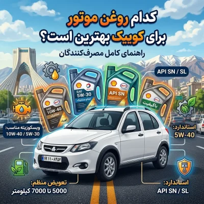 کدام روغن موتور برای کوییک بهترین است؟ راهنمای کامل مصرف‌کنندگان