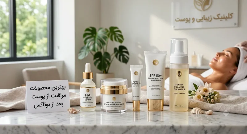 بهترین محصولات مراقبت از پوست بعد از بوتاکس