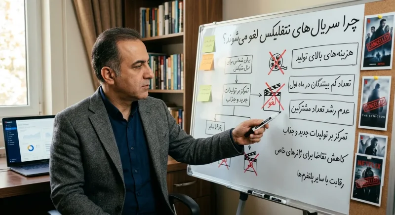 بررسی دلایل لغو سریال‌های نتفلیکس