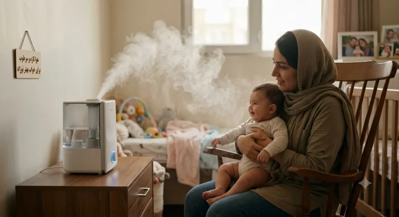 مزایای دستگاه بخور سرد برای نوزاد
