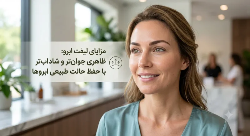 مزایای لیفت ابرو و حالت طبیعی ابروها