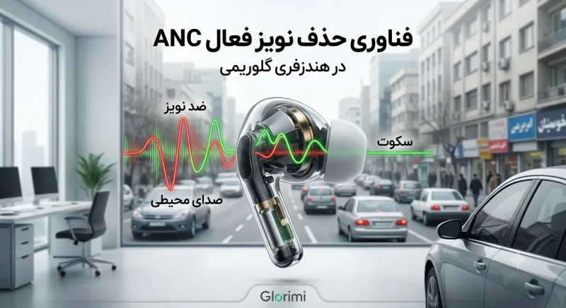 فناوری حذف نویز فعال ANC در هندزفری گلوریمی