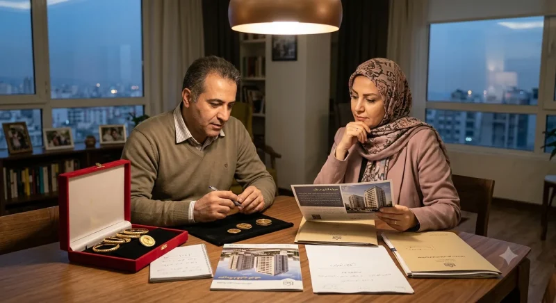 تصمیم گیری برای خرید طلا یا ملک