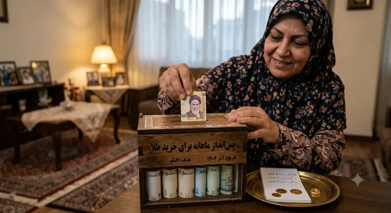 پس‌انداز ماهانه برای خرید طلا
