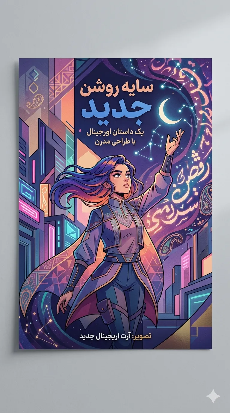 نگاهی به بهترین انیمه های سریالی جدید و خلاقانه پوستر هنری انیمه اورجینال جدید با طراحی مدرن
