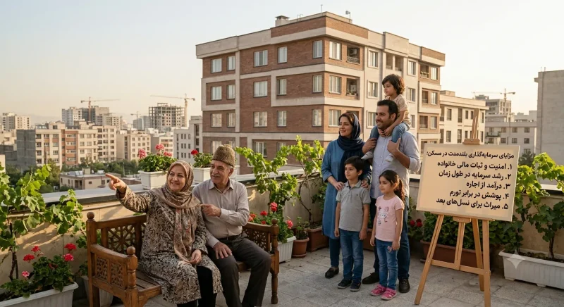 مزایای سرمایه گذاری بلندمدت در مسکن