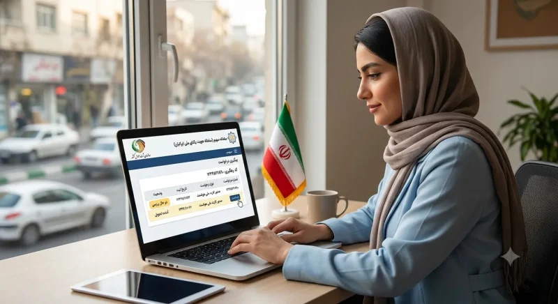 پیگیری درخواست در سامانه سهیم ثبت احوال