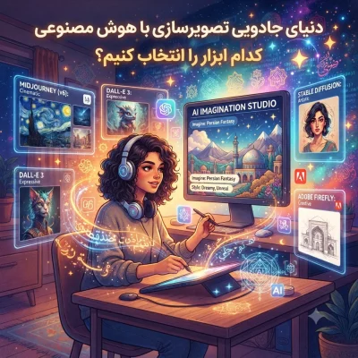 بهترین هوش مصنوعی برای ساخت عکس؛ مقایسه ابزارهای رایگان و پولی