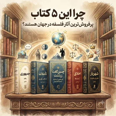 چرا این ۵ کتاب، پرفروش‌ترین آثار فلسفه در جهان هستند؟