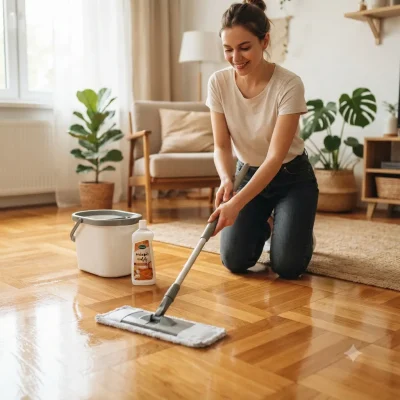 بهترین شوینده پارکت؛ چطور پارکت را بدون آسیب تمیز و براق کنیم؟