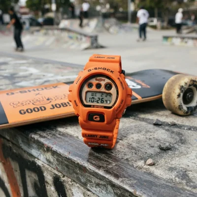 کاسیو G-SHOCK جدید خود را با طراحی لری جون معرفی کرد؛ ساعت DW6900MO26-4 از راه رسید