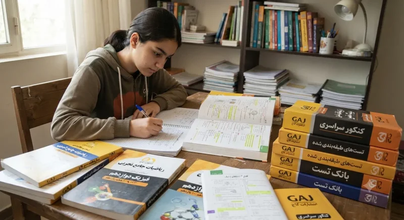 کتاب میکروطبقه‌بندی گاج از بهترین کتاب های کمک درسی کنکور برای تست زیاد