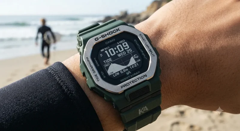 نمایشگر MIP ساعت GBX-H5600KI-5 با نمودار جزر و مد