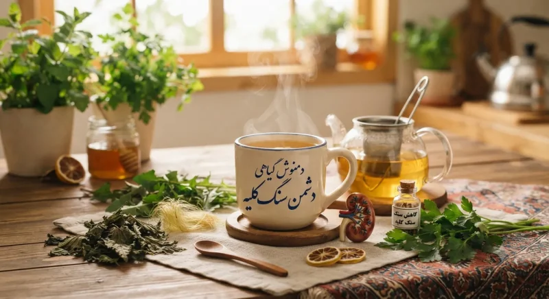 دمنوش گیاهی دشمن سنگ کلیه