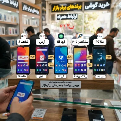 خرید گوشی ایرانی؛ بررسی برندها و مدلهای برتر بازار