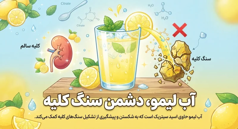 آب لیمو، دشمن سنگ کلیه