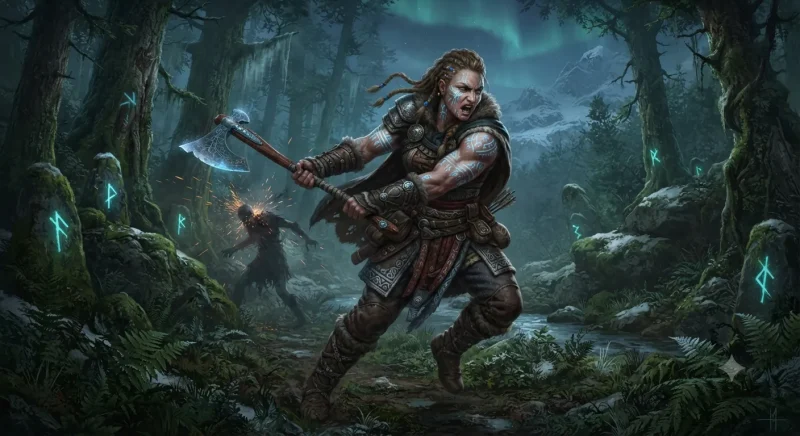 لوفی، غول‌زاده جنگل‌های نورس در God of War Laufey