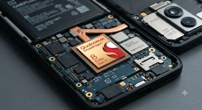 تراشه Snapdragon 8 Elite Gen 5 در OnePlus Ace 7
