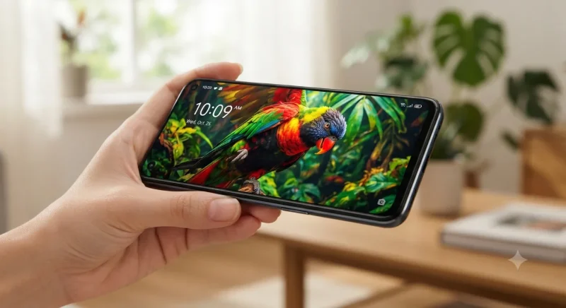 نمایشگر بزرگ و باکیفیت گوشی اوپو A7 پرو مکس نمایشگر AMOLED اوپو A7 پرو مکس