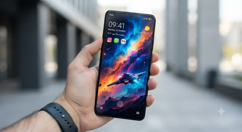 صفحه نمایش با کیفیت Poco F9 Pro