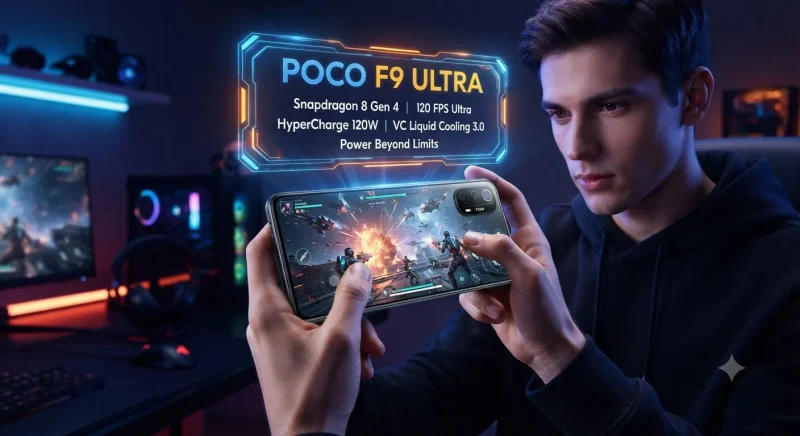 عملکرد قدرتمند Poco F9 Ultra