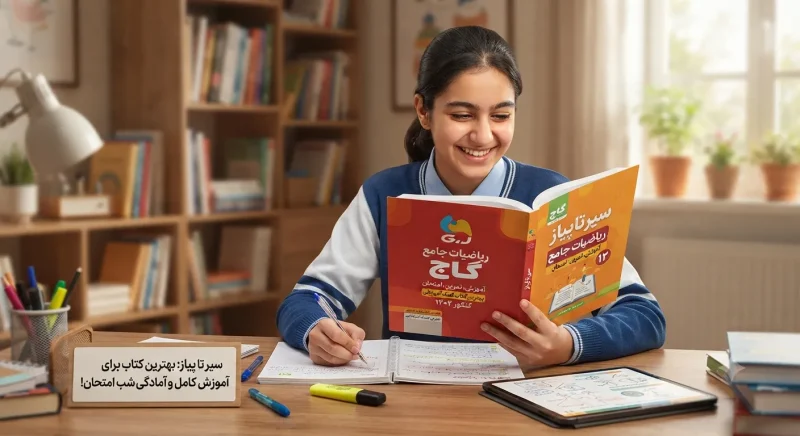 کتاب سیر تا پیاز گاج بهترین کتاب کمک درسی برای آموزش و امتحان