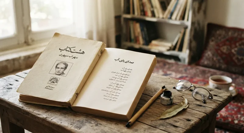 کتاب هشت کتاب اثر سهراب سپهری