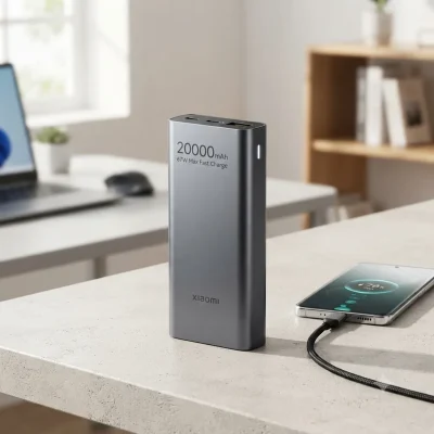 شیائومی پاوربانک ۲۰۰۰۰ میلی‌آمپرساعتی Power Bank 5i را با توان ۶۷ وات عرضه کرد