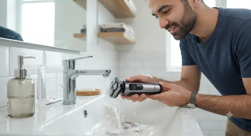 قابلیت ضدآب و شستشوی آسان ریش‌تراش شیائومی