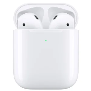 هدفون بی‌ سیم اپل مدل AirPods New Generation همراه با محفظه شارژ بی‌سیم