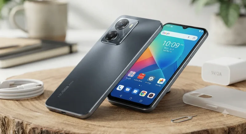 طراحی و کیفیت ساخت گوشی نوبیا ZTE Blade A35e