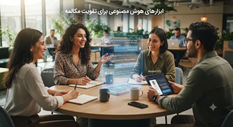ابزارهای هوش مصنوعی برای تقویت مکالمه