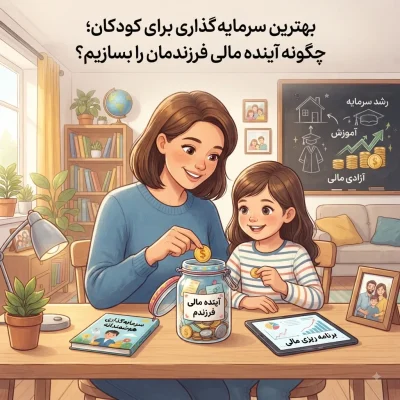 بهترین روش سرمایهگذاری برای کودکان؛ چگونه آینده مالی فرزندمان را بسازیم؟
