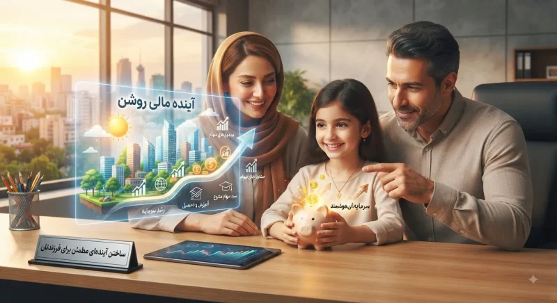 آینده مالی روشن برای کودک با انتخاب بهترین روش سرمایه گذاری