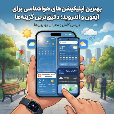 بهترین اپلیکیشن‌های هواشناسی برای آیفون و اندروید؛ دقیق‌ترین گزینه‌ها