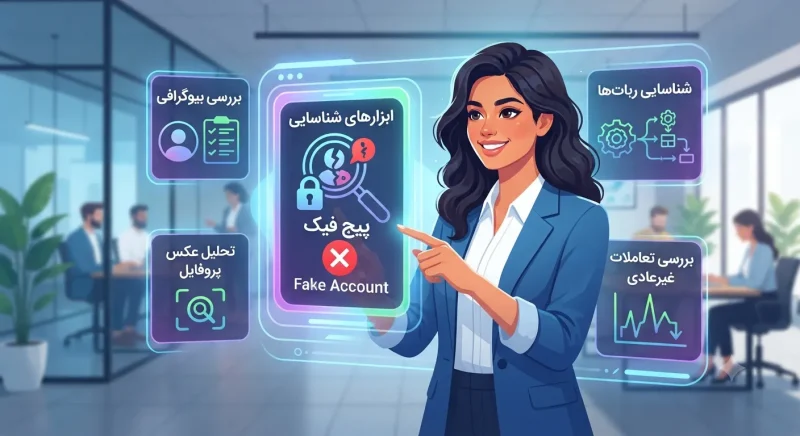 معرفی برنامه تشخیص پیج فیک و ابزارهای آنلاین