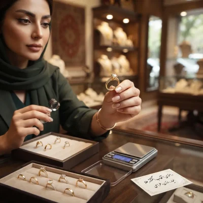 خرید انگشتر طلا؛ راهنمای انتخاب بر اساس عیار، وزن و طراحی
