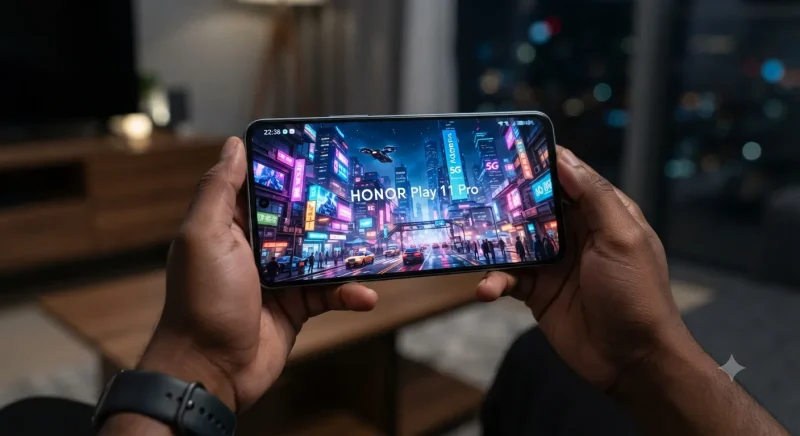 نمایشگر OLED با کیفیت بالا در آنر پلی ۱۱ پرو