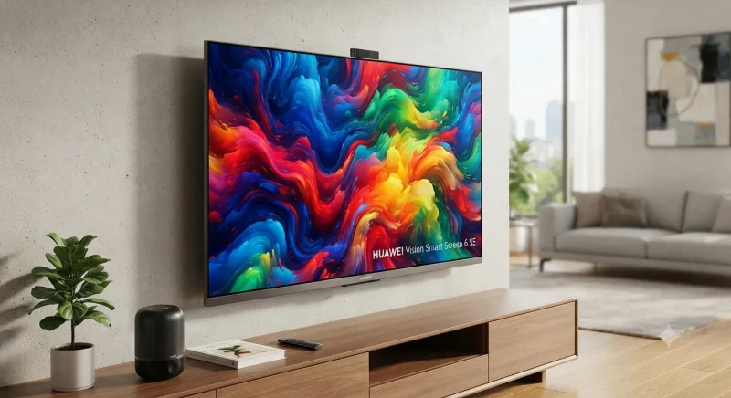 طراحی زیبا و باریک تلویزیون Vision Smart Screen 6 SE RGB هواوی