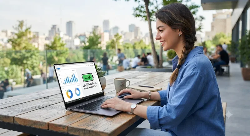شارژدهی ۱۸ ساعته و وزن کم در لپ تاپ جدید هواوی MateBook Pro S