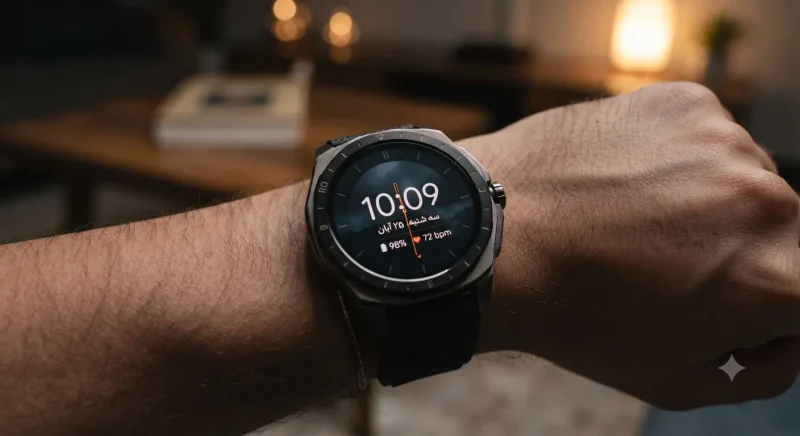 نمایشگر باکیفیت و Always-On در Motorola Watch Ultra نمایشگر باکیفیت و Always-On در Motorola Watch Ultra