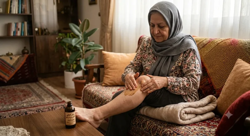 روش صحیح استفاده از بهترین روغن برای کاهش زانو درد