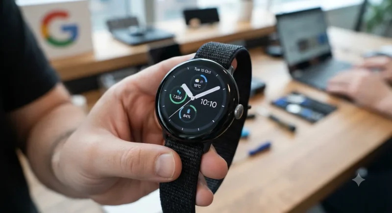 طراحی گرد و حاشیه‌های باریک Pixel Watch 5 در تصاویر لو رفته