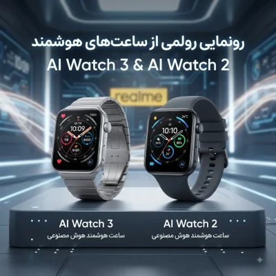 برند رولمی از ساعتهای هوشمند AI Watch 2 و AI Watch 3 رونمایی کرد