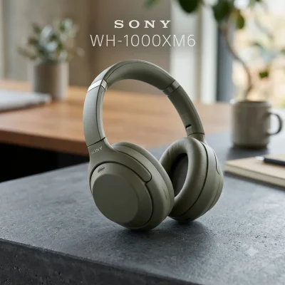 رنگ جدید زیتونی خاکستری برای هدفون پرچمدار سونی WH-1000XM6 معرفی شد