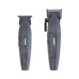ست ماشین اصلاح موی سر و صورت وی جی ار مدل V-640 بسته 2 عددی