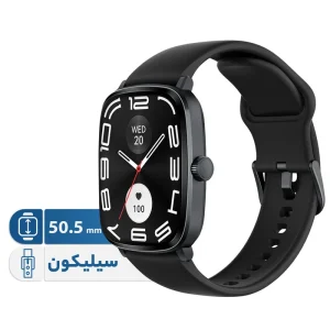 ساعت هوشمند 50.5 میلی متری هایلو مدل RS5 با بند سیلیکونی
