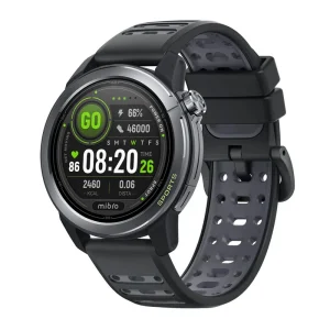 ساعت هوشمند 46 میلیمتری میبرو مدل GS Active2 با بند سیلیکونی
