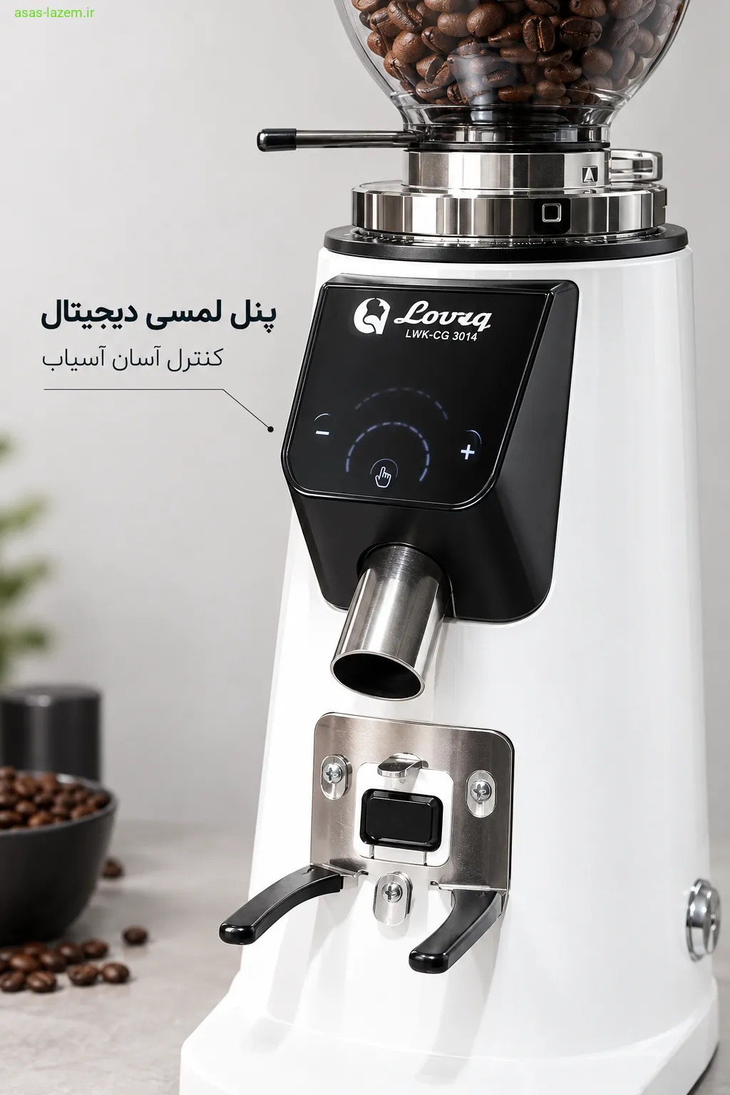 پنل لمسی دیجیتال آسیاب قهوه لواک LWK-CG 3014